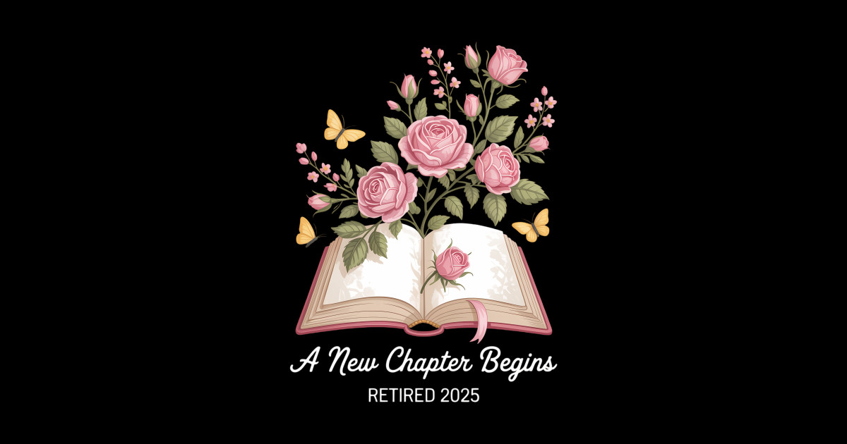 A New Chapter Begins Life Transition Typography Funny Sayings