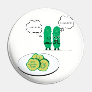 Pickle Drama Pin