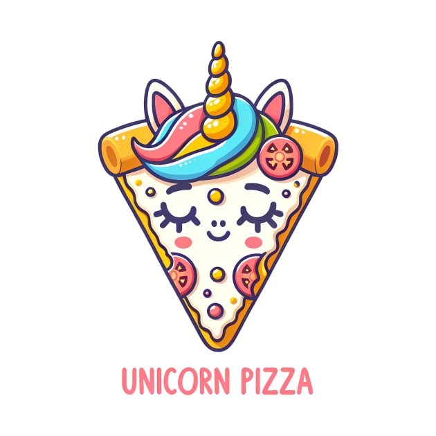 Cute Pizza Unicorn Lover, Love Eating Pizza by dukito