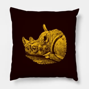 Rhinoceros Pillow