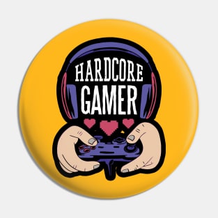 Hardcore Gamer Artwork!! Pin