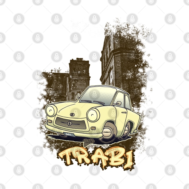 Trabi in Sepia by Andres7B9