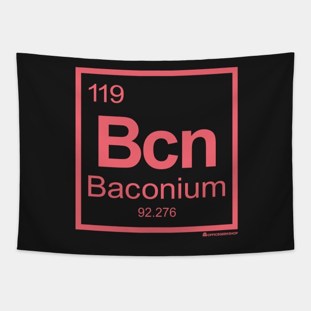 BACONIUM Tapestry by officegeekshop