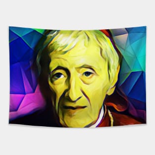 John Henry Newman Colourful Portrait | John Henry Newman Artwork 7 Tapestry