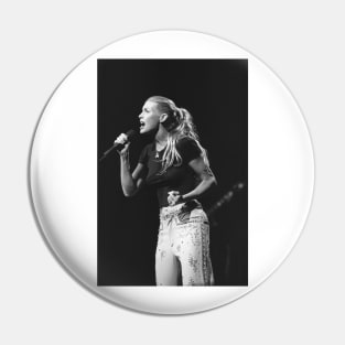 Faith Hill BW Photograph Pin