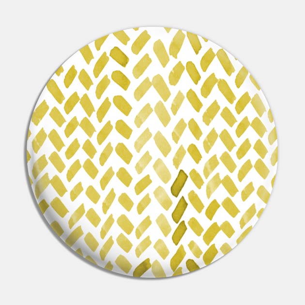 Cute watercolor knitting pattern - yellow ochre Pin by wackapacka