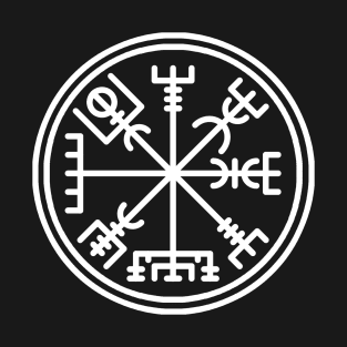 Vegvisir norse symbol T-Shirt