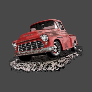 Rusty Red 55 Chevy Truck T-Shirt