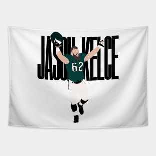 Jason Kelce Painting Tapestry