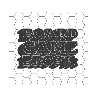 Retro Board Game Bros Gray Logo T-Shirt