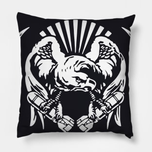 United States Air Force Fire From The Clouds Pillow