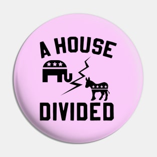 A House Divided Republican Democrat Voters Pin