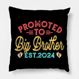 Promoted To Big Brother 2024  Father's Day Pillow