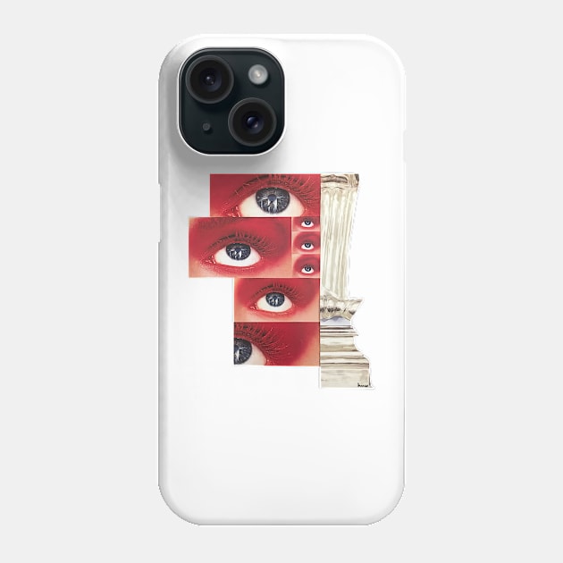 The Eye Collage art Phone Case by MarisePix