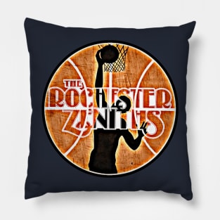 Rochester Zeniths Basketball Pillow