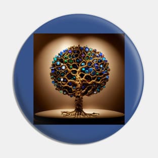 Yggdrasil World Tree of Life Pin