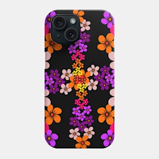 Floral Pattern Flower Tendril Blooming Flower Meadow Blooms Phone Case