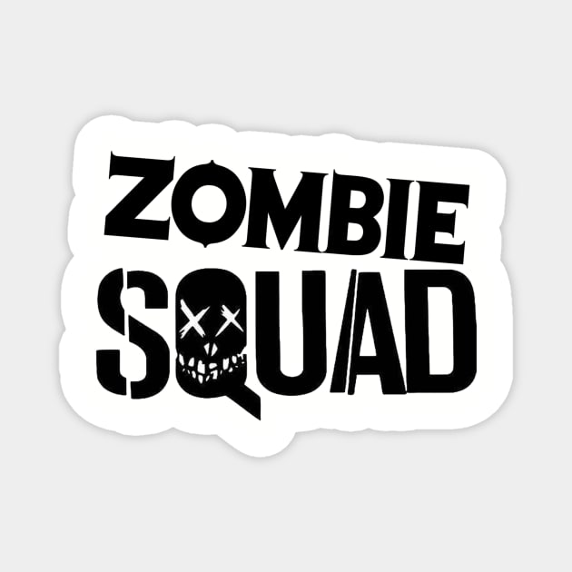 ZOMBIE SQUAD Logo Magnet by Zombie Squad Clothing