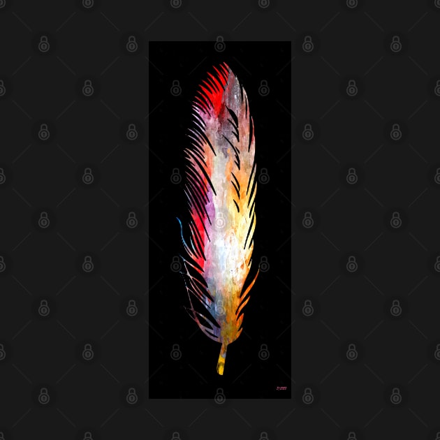 Colorful Feather by danieljanda