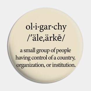 Oligarchy Definition Pin