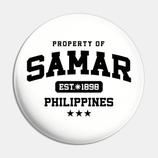 Samar - Property of the Philippines Shirt Pin