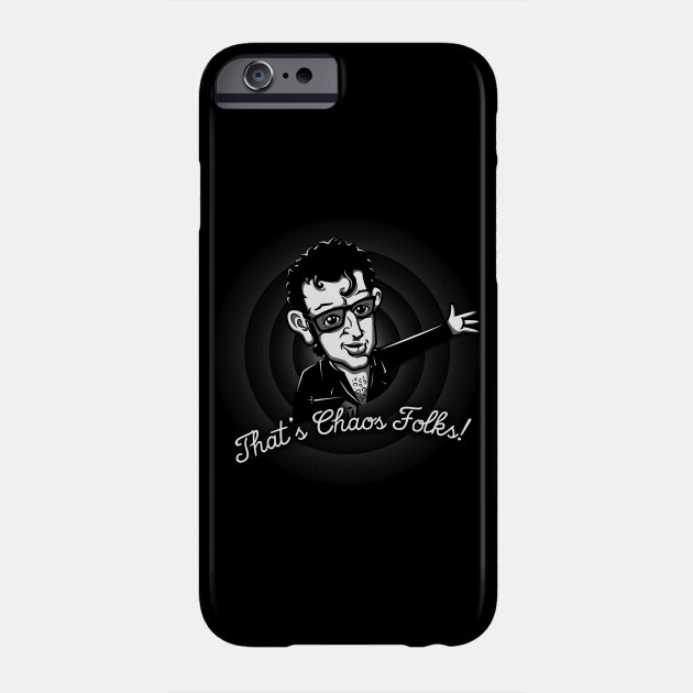 Ian Malcolm 'Chaos' T-Shirt iphone 11 case Ian Malcolm 'Chaos' T-Shirt iphone 11 case