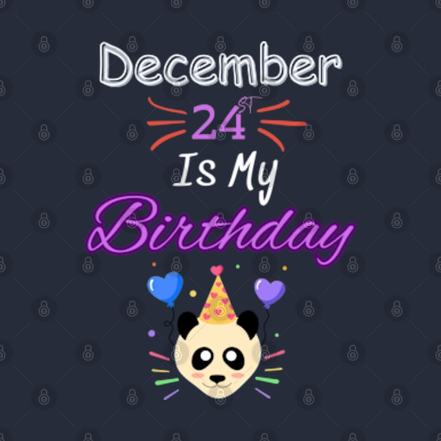 december 24 st is my birthday by Oasis Designs