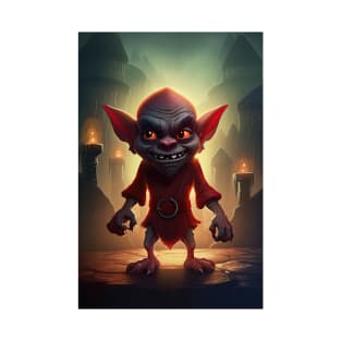 Evil Imp in fantasy land T-Shirt