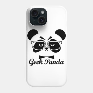 Geek Panda Wear Glasses Phone Case