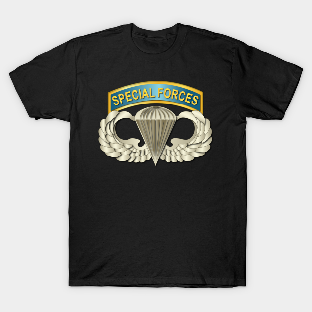 Airborne Badge - SF Tab - Airborne Badge Sf Tab - T-Shirt