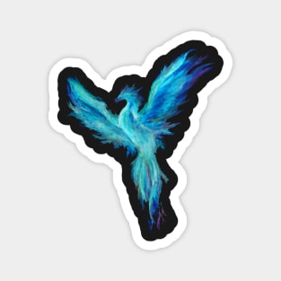 Blue Pheonix Magnet