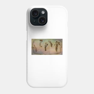 Black Popular Mushrooms Phone Case