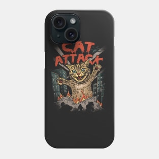 Cat Attack Phone Case