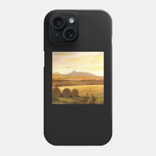 Golden Bales of Bennachie Phone Case