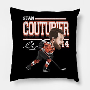 Sean Couturier Philadelphia Cartoon Pillow