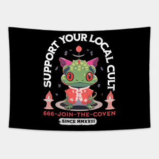 Support your local cult Tapestry