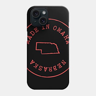 Made in Nebraska T-Shirt Phone Case