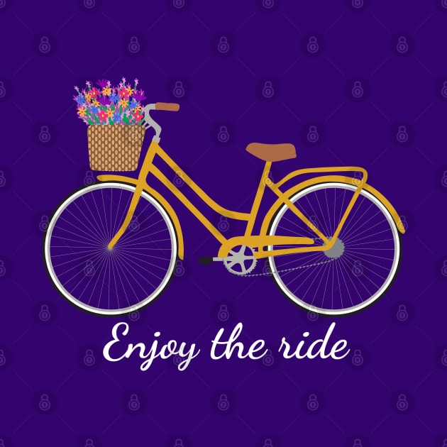 Enjoy the ride on a bicycle by Jennifer Ladd