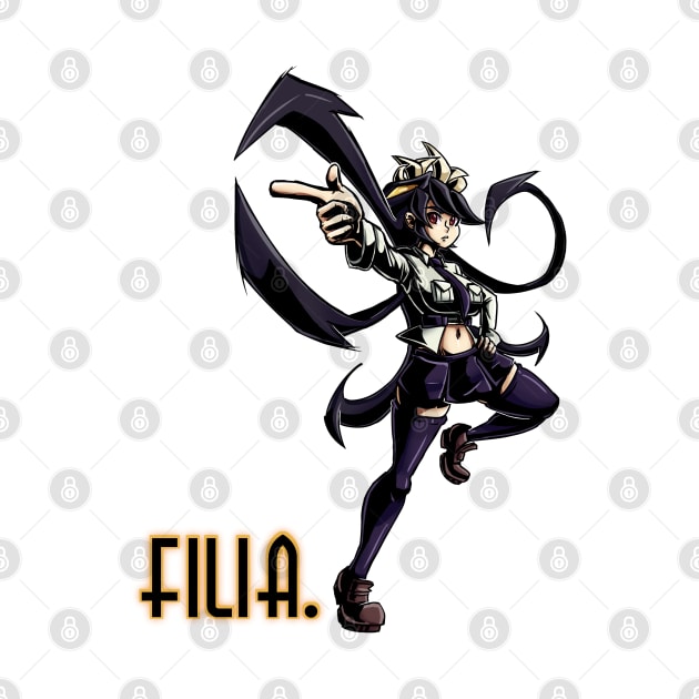 Filia (SkullGirls) by Daf_T