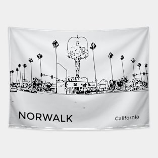 Norwalk California Tapestry