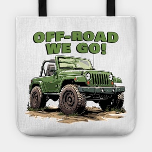 Off-road we go! Tote