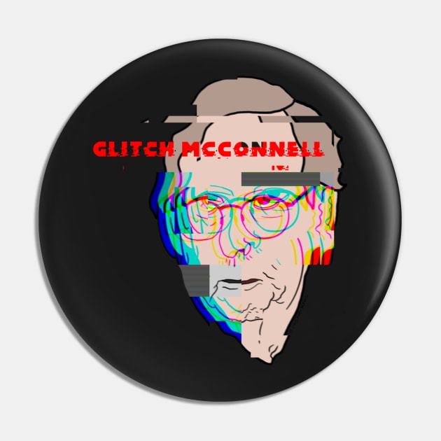 Glitch McConnell Pin by LeadandBones