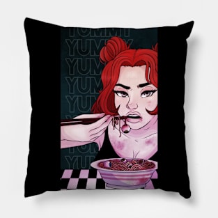 Eyeball Ramen - Pinup Girl [2] Pillow