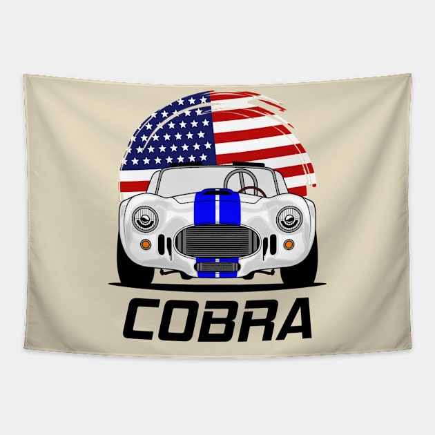 Shelby Cobra Tapestry by RacingSize