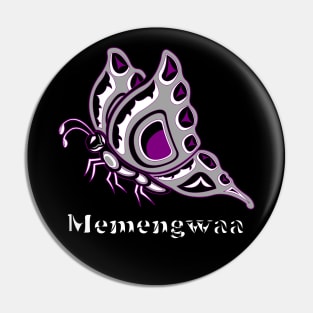 Memengwaa (Butterfly) Demi Pride Pin