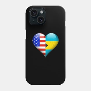 Half American Half Bahamian - Gift for Bahamas From Bahamian Phone Case