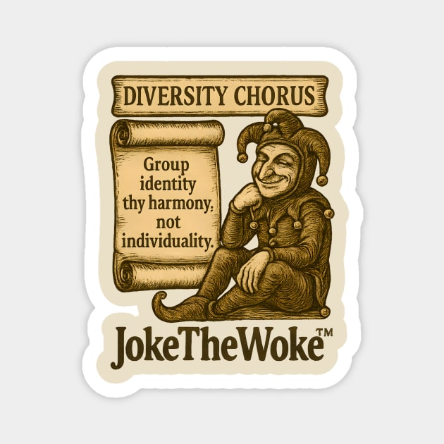 Diversity Chorus Magnet by JokeTheWoke
