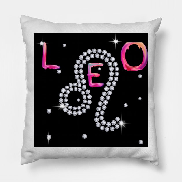 LEO babies Pillow by Avivacreations