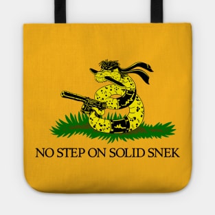 No Step on Solid Snake Tote