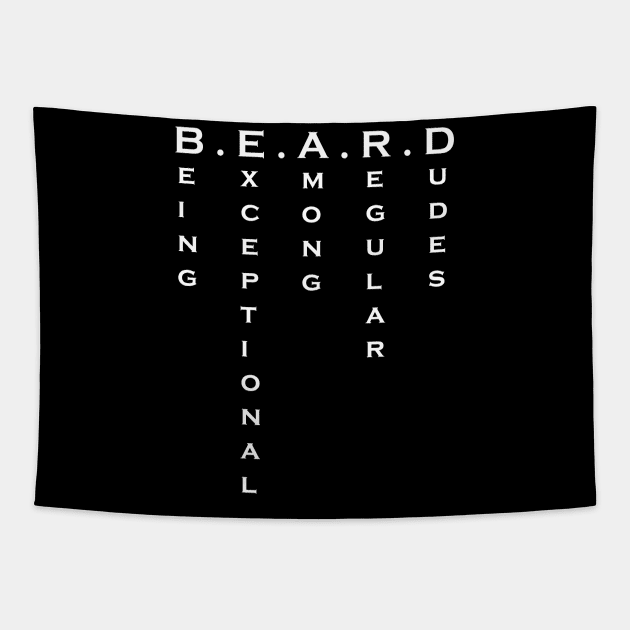 B.E.A.R.D Tapestry by Horisondesignz